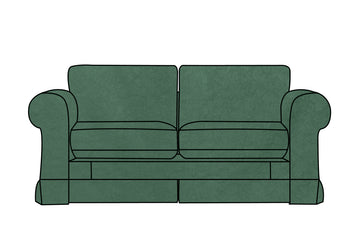 Albany | 2 Seater Extra Loose Cover | Kingston Green