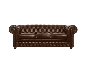 Chesterfield | 3 Seater Sofa | Antique Brown