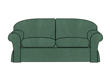 Madrid | 3 Seater Extra Loose Cover | Kingston Green