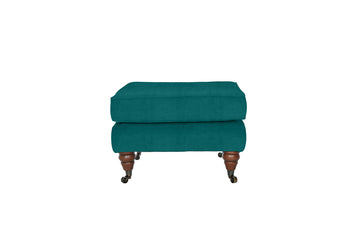 Blenheim | Footstool | Opulence Teal