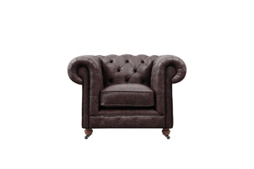 Grand Chesterfield | Club Chair | Vintage Rosewood