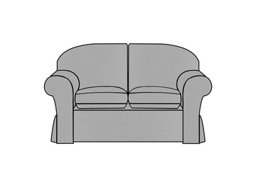 Madrid | 2 Seater Extra Loose Cover | Capri Light Grey