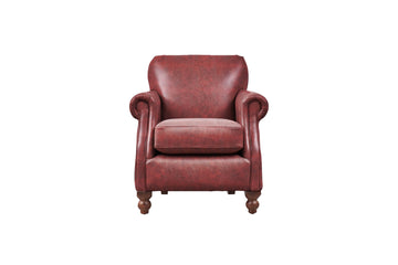 Aspen | Raleigh Armchair | Vintage Oxblood