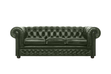 Chesterfield | 3 Seater Sofa | Antique Green