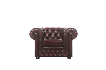 Chesterfield | Club Chair | Antique Red