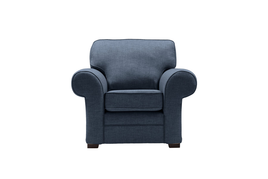 Elgar | Armchair | Linoso Midnight