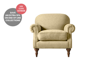 Sophie | Armchair | Stanway Herringbone Cashew