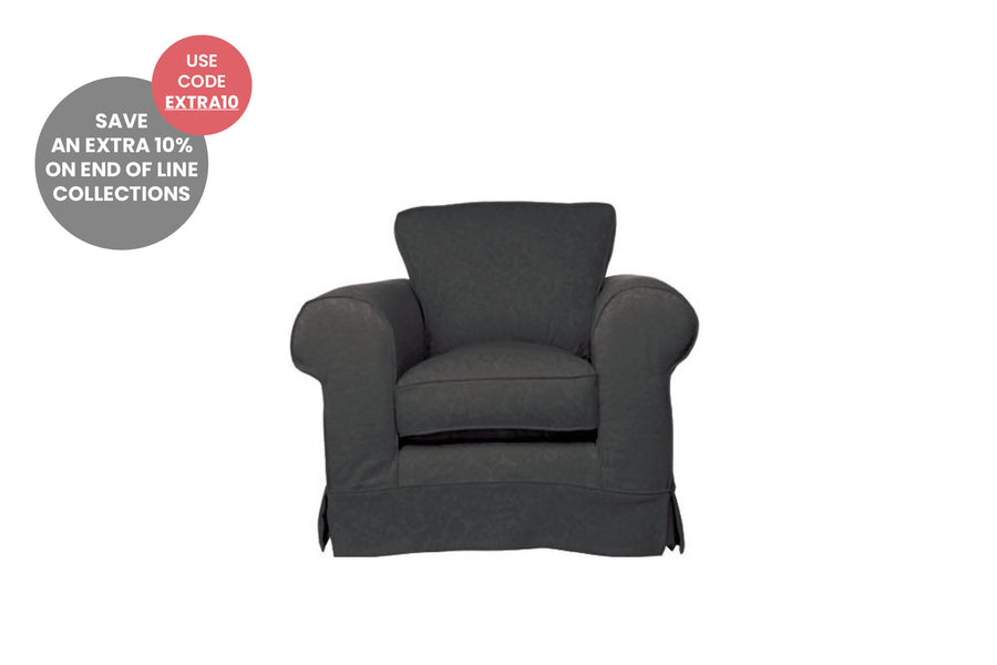 Albany | Club Chair | Kingston Charcoal