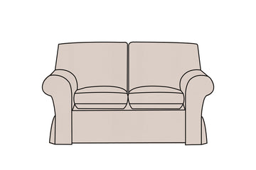 Newport | 2 Seater Extra Loose Cover | Miami Oatmeal