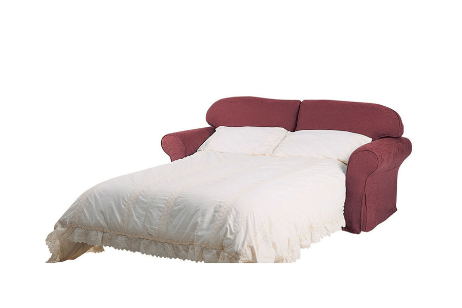 Madrid | Sofabed Extra Loose Cover | Kingston Burgundy