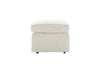 Madrid | Footstool Extra Loose Cover | Kingston Natural