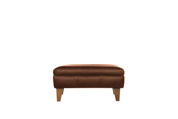 Malmo | Footstool | Softgrain Tan