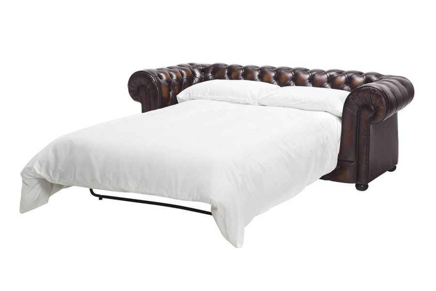 Chesterfield | Sofa Bed | Antique Brown