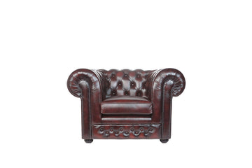 Chesterfield | Club Chair | Antique Red