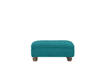 Woburn | Footstool | Opulence Teal