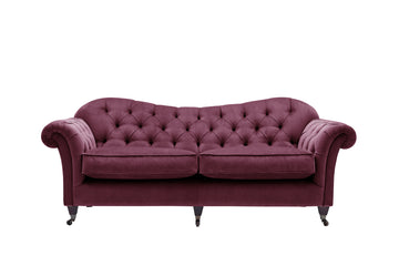 Hampton | 3 Seater Sofa | Opulence Shiraz