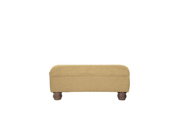 Woburn | Footstool | Brecon Plain Biscuit