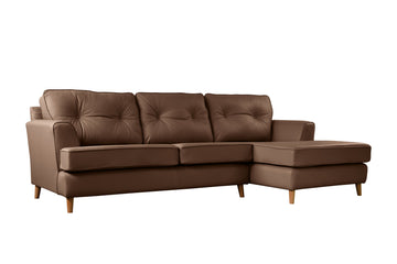 Poppy | Chaise Sofa Option 1 | Softgrain Tabac