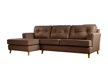 Poppy | Chaise Sofa Option 2 | Softgrain Tabac