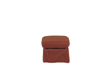 Madrid | Footstool | Kingston Dark Terracotta