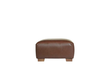 Amelia | Footstool | Softgrain Tabac