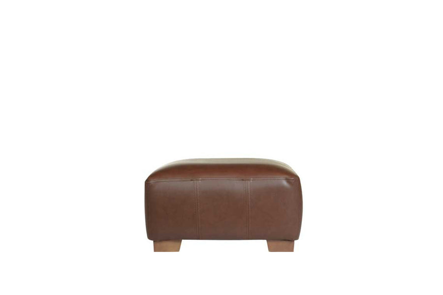 Amelia | Footstool | Softgrain Tabac